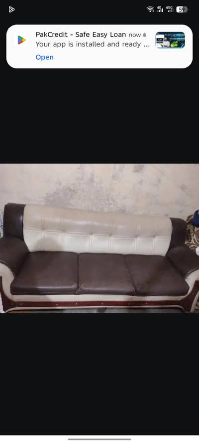 5 Seater Sofa Set (3+1+1) for Sale – Good Condition