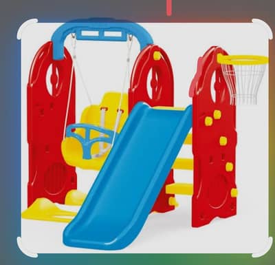 kids slides with baby chair
