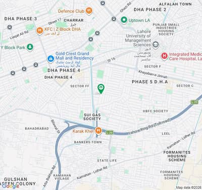 Residential Plot Sized 1 Kanal In DHA Phase 5 - Block L DHA Phase 5 - Block L, DHA Phase 5, DHA Defence, Lahore, Punjab