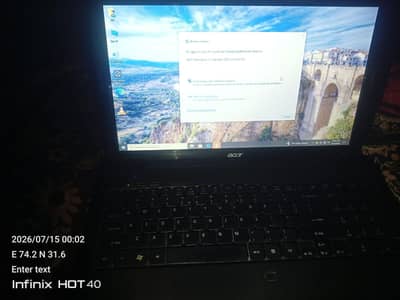 Acer laptop good condition