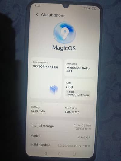 Honor X5 Plus
