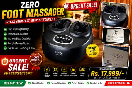ZERO Guardian Angel Electric Foot Massager Complete Box Bargain