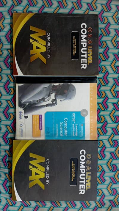 O levels/IGCSE CS Book and P1 P2 Topical past papers