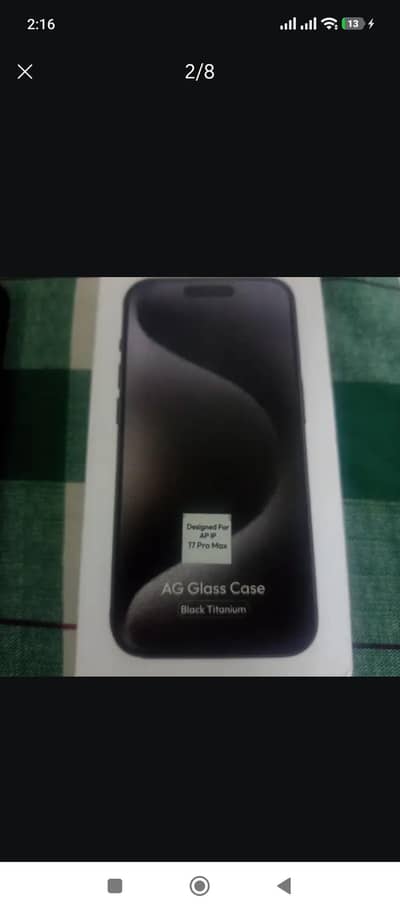 Apple iPhone 17 Pro Max blue cover mobile case