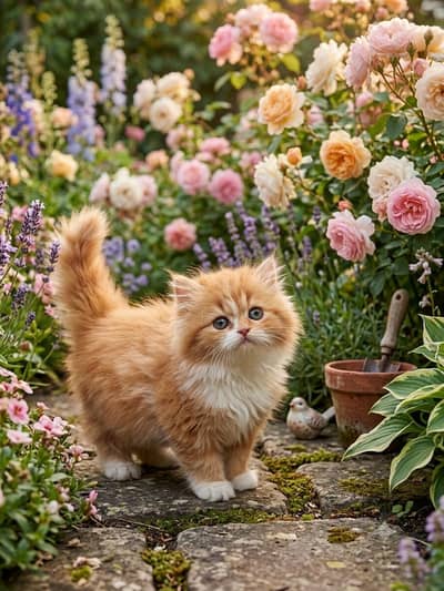 beautiful female kitten