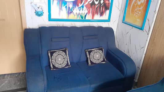 sofa set and table