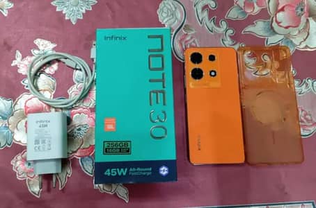 Infinix Note 30 pta prove with complete box