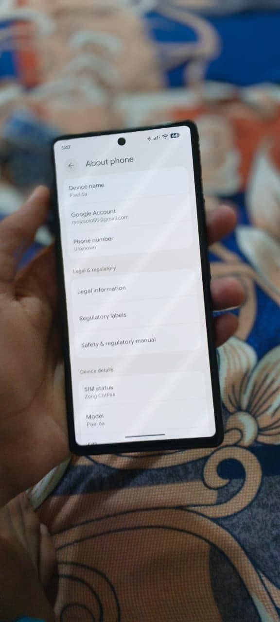 Google Pixel 6a 1