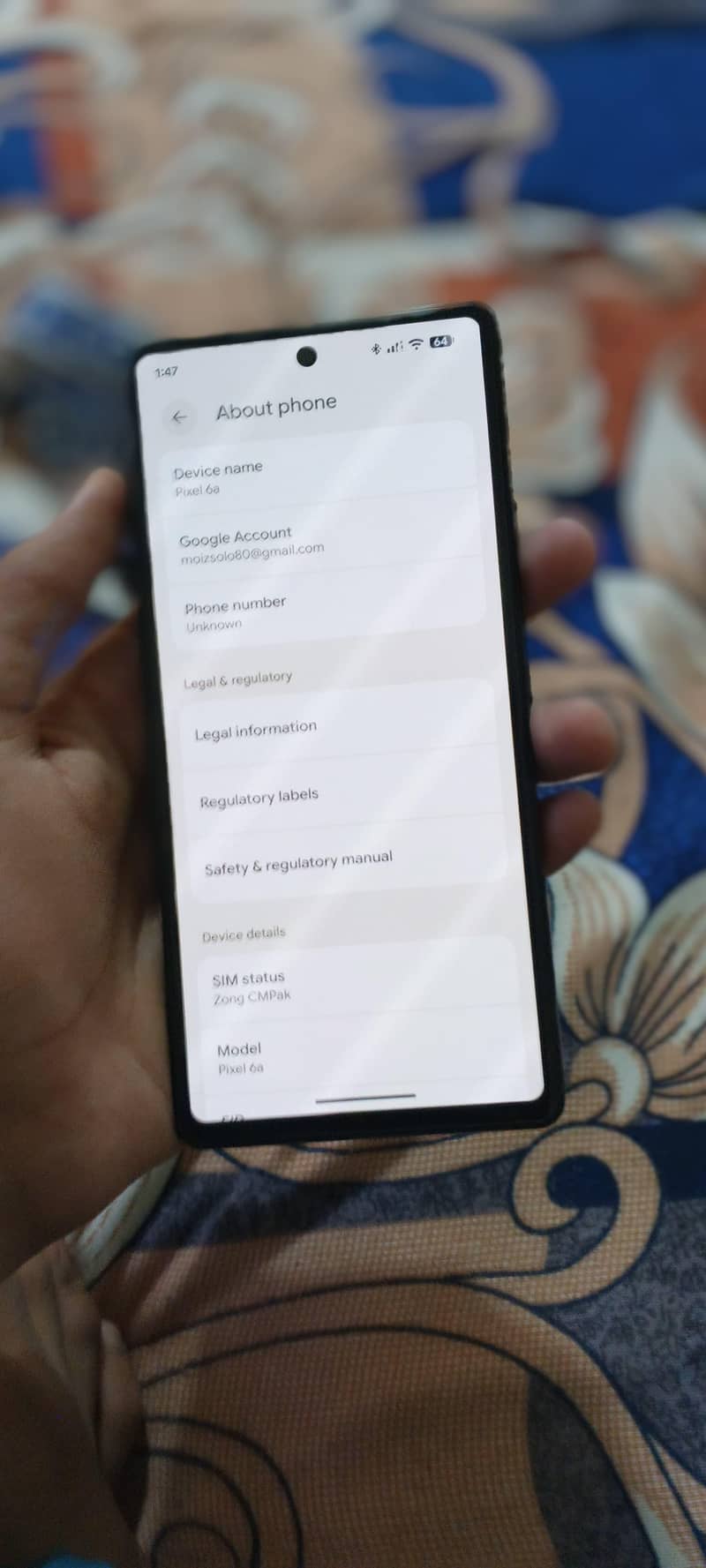 Google Pixel 6a 4