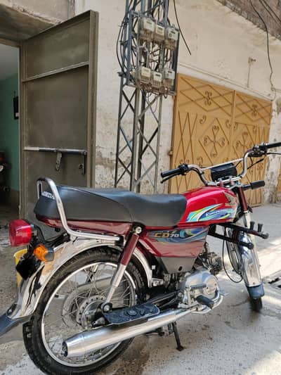 Honda cd70 2023 model unregistered