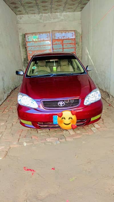 Toyota Corolla Altis 2006 red wine color exchange possible
