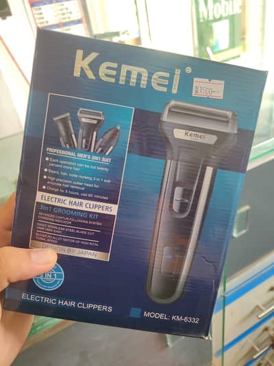Kemei 3 In 1 Machine Available