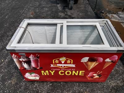 Waves Sliding doors Deep freezer for Sale (0321/0807777)
