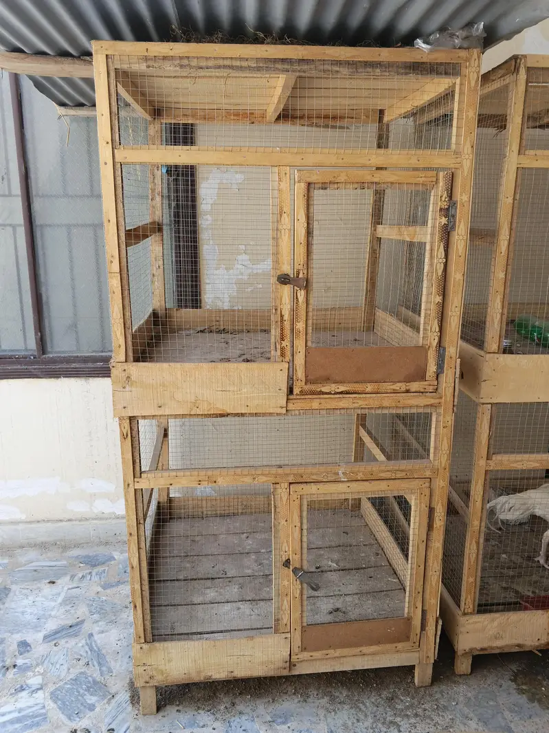 2 strong best cages with good double wood and 16g steel mesh — photo 3