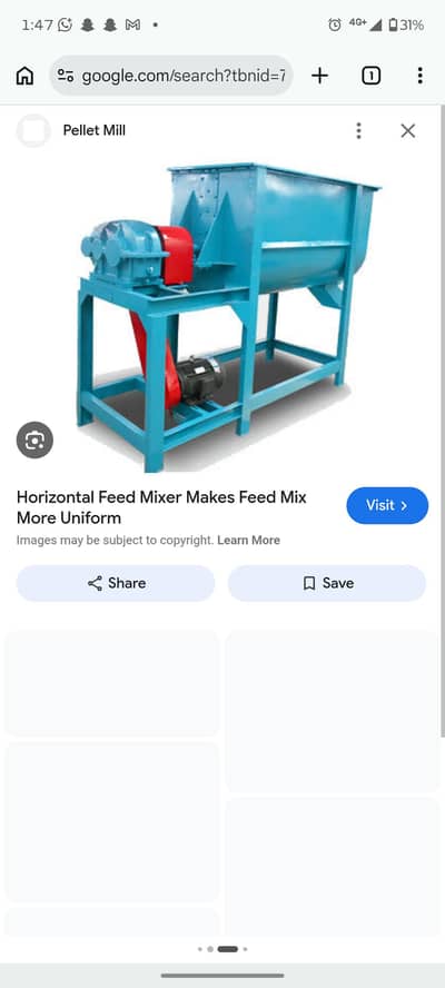 Animal feed mixture machine