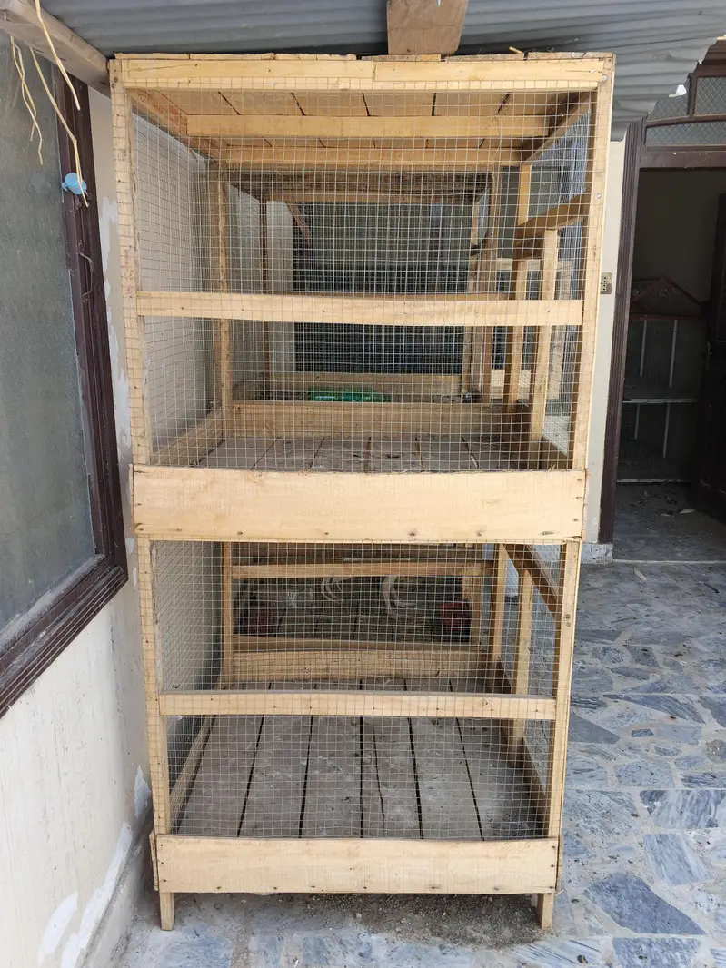 2 strong best cages with good double wood and 16g steel mesh — photo 4