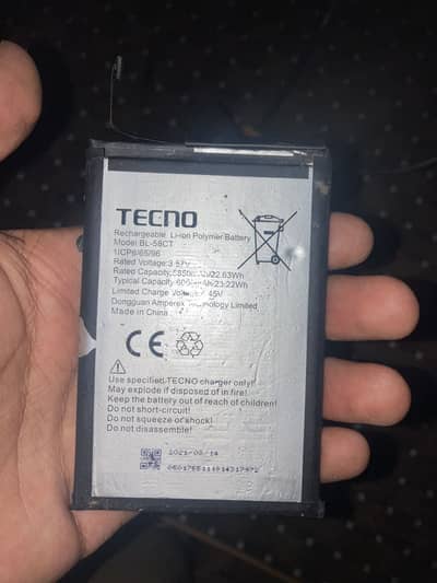 Tacno spark 7 battry orignal