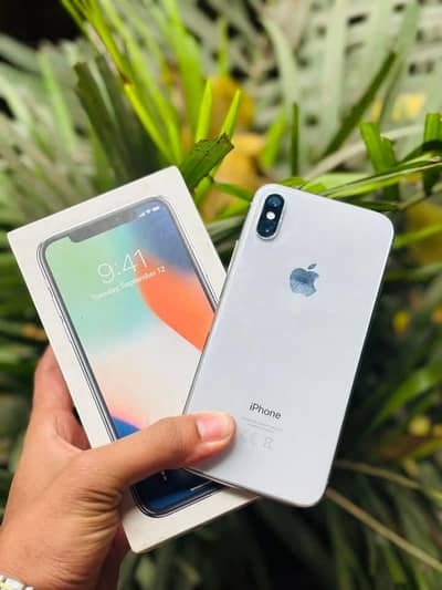 iphone x 256GB  (no open no repair) (PTA approved) all ok