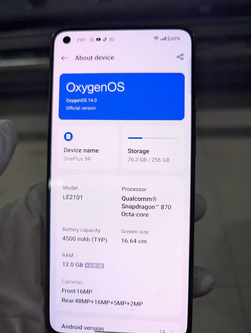 One Plus 9R 1