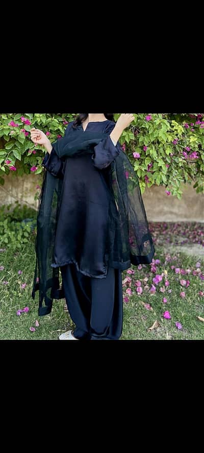 black Farshi salwar