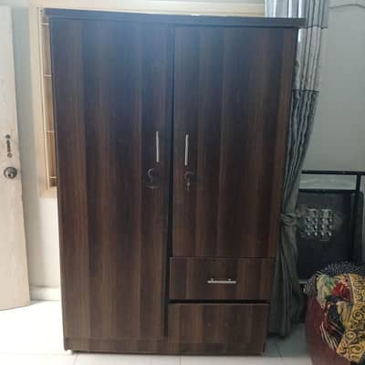 wooden cupboard