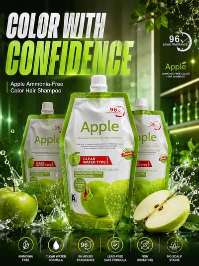 Apple Hair Color  100% Original Imported