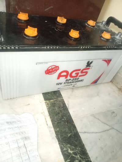 AGS SP-250 12V 175Ah Battery – Reliable Power, Maximum Performance