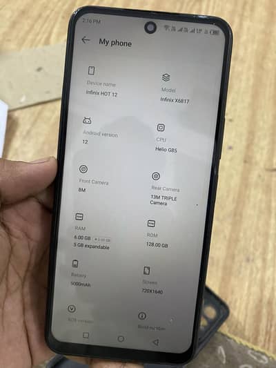 Infinix Hot 12