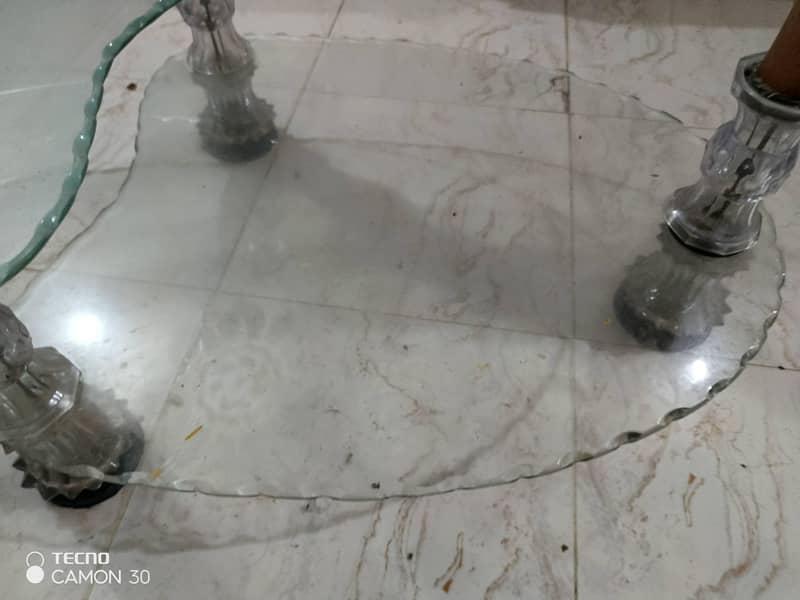 fancy glass table 2