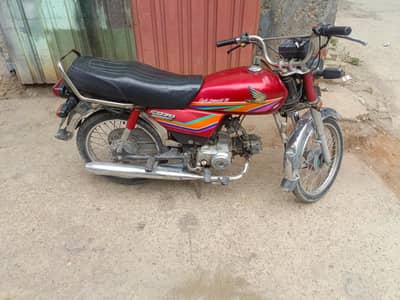 Honda CD 70 2011 Model With complete documents and Biomatric l
