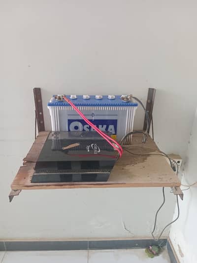Homage ups with battery