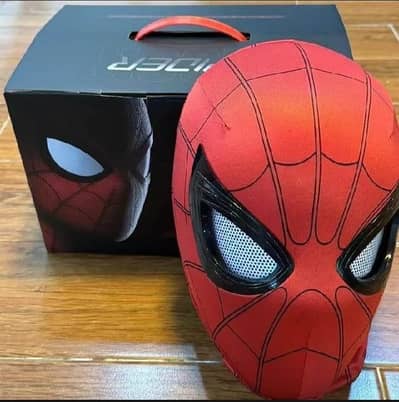 Spider-Man mask with movable eyes
