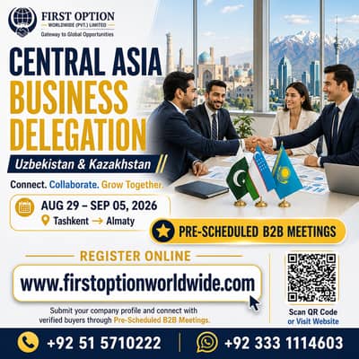 Business Delegation to Uzbekistan & Kazakhstan | Verified B2B Meetings