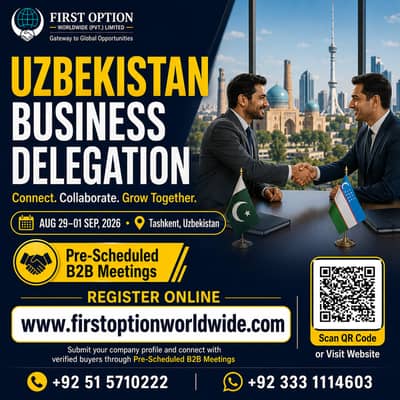 Business Delegation to Uzbekistan | Verified B2B Meetings
