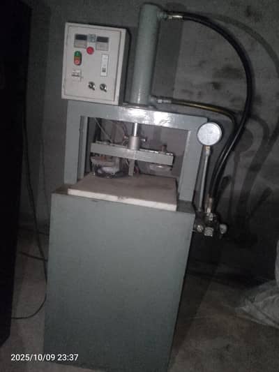 burger plates making machine