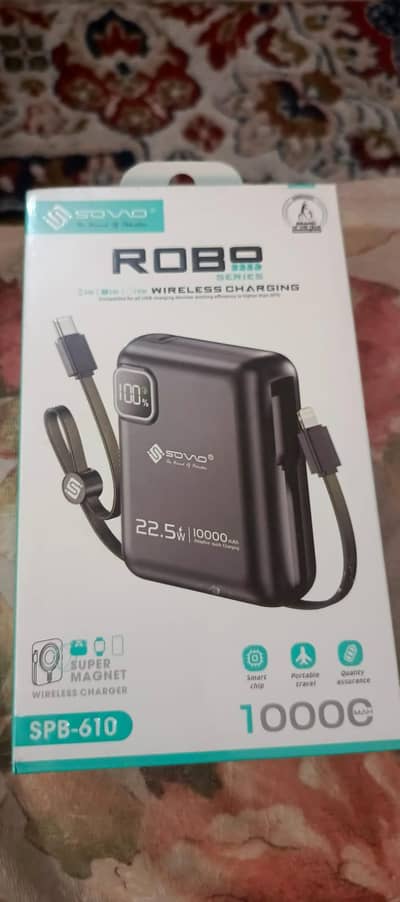 SOVO Robo brand new power bank,