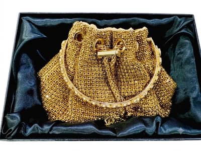 Golden Clutch for Sale
