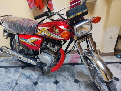 Honda 125 Urgent sale All Punjab Number Biometric Also Available