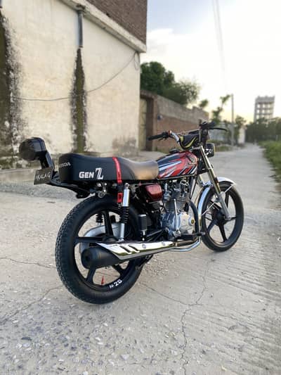 Honda cg125 fully modified bike