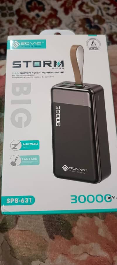 SOVO Brand new power bank 30000 mAh