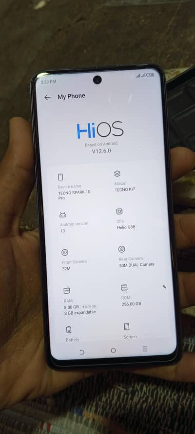 tecno spark 10 pro 8. +8.256 pta approved official condition 10by10