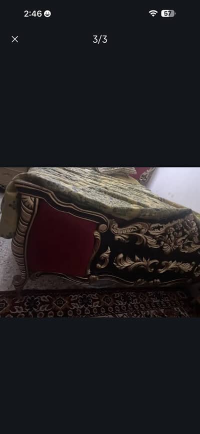 Chinioti king bed