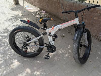 GIAOT FAT BIKE 24 SPEED Gear system foldable