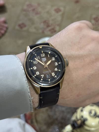 TAG HEUER AUTAVIA WBE5114 Wristwatch Timepiece Automatic
