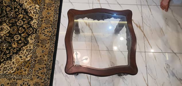 pure wood chinyoti furniture center table