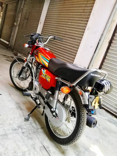 Honda 125 25/26 Islamabad golden no 4
