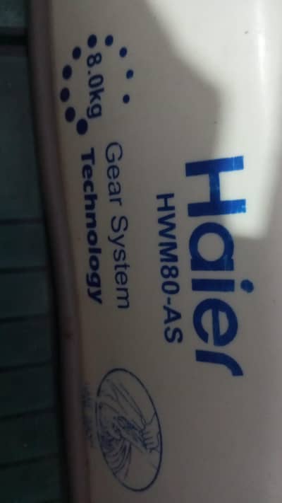 Haier Washing machine and Dryer