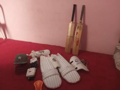 cricket kit with 2 bat