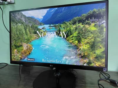23-inch LG Borderless Full HD Monitor 1080p