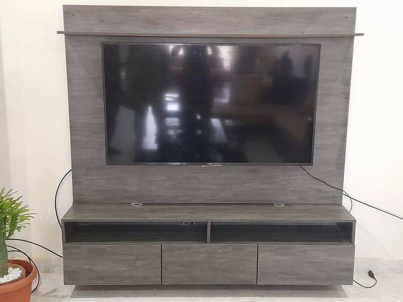 led console tv console. 1